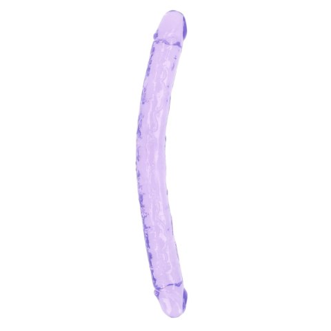 Podwójne dildo realistyczne RealRock przezroczyste 45 cm