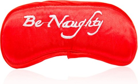 Delikatna maska na oczy Be Noughty Fetish Fever czerwona
