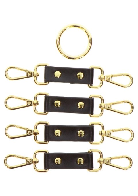 Hogtie z ćwiekami Taboom czarny 32 cm