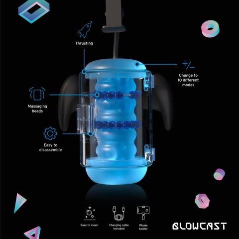 Masturbator automatyczny BLOWCAST Wingman Plus USB