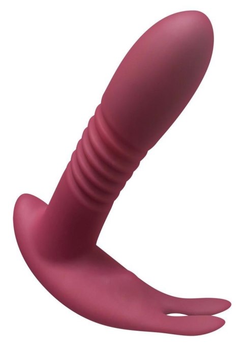 Wibrator Javida RC hands free silikonowy z pilotem USB