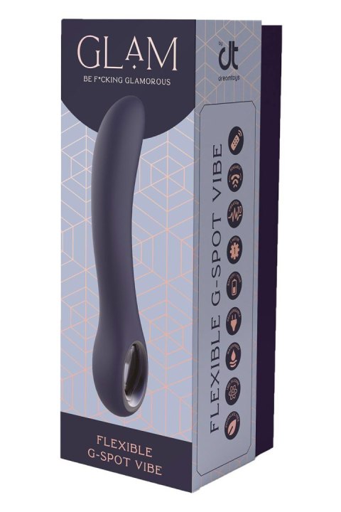 Wibrator punktu G Glam Dream Toys silikonowy 22 cm USB