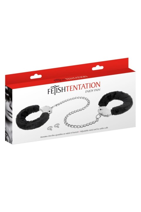 Futrzane kajdanki na kostki Fetish Tentation