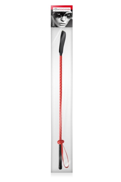 Pejcz Fetish Tentation czarno czerwony 60 cm