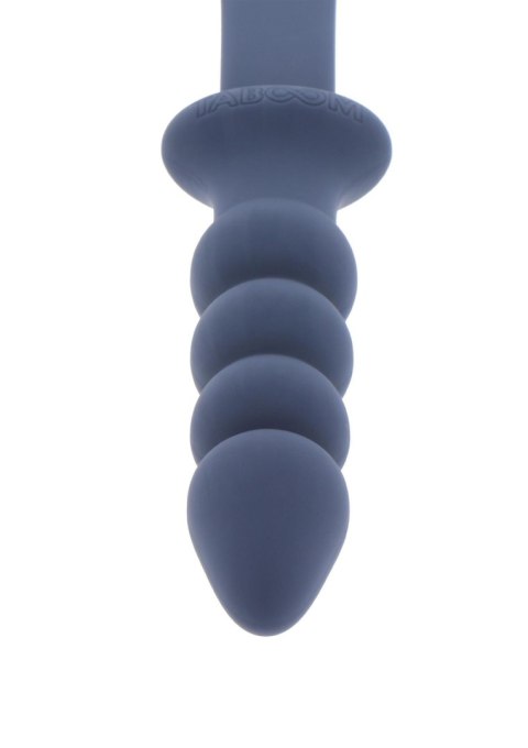 Silikonowa packa z korkiem analnym Taboom niebieska 29 cm