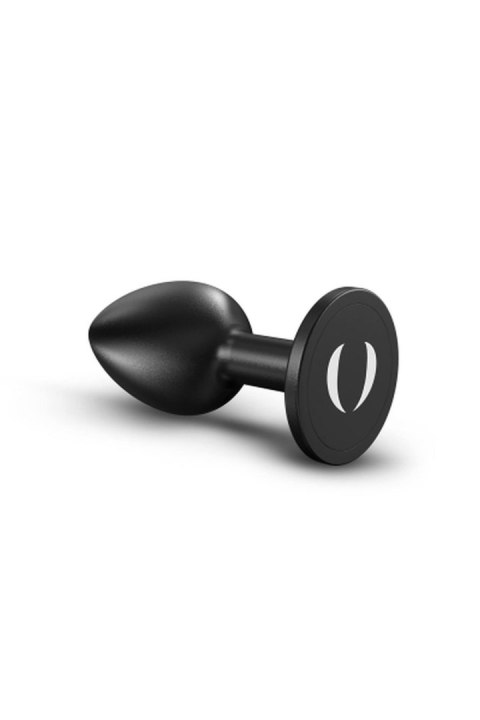 Korek analny metalowy Onix S Dorcel czarny termoreaktywny
