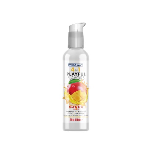 Lubrykant 4w1 Swiss Navy o smaku mango 118 ml
