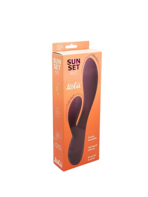 Wibrator króliczek Rio Sunset silikonowy USB 20 cm