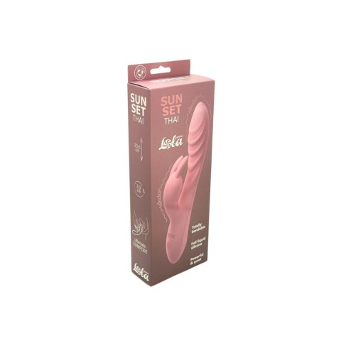 Wibrator króliczek silikonowy Sunset USB 20,6 cm