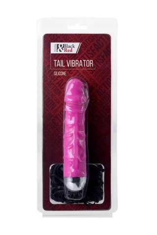 Wibrator realistyczny silikonowy xBlack Red różowy 16 cm