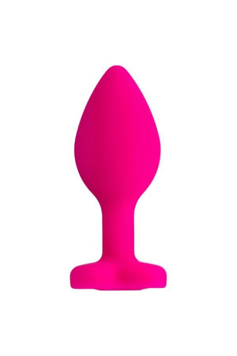 Korek analny ToDo Diamond Heart różowy miniaturowy 7 cm