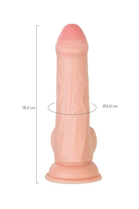 Realistyczne dildo My Babe My Treasure nude 18.5 cm