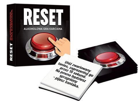 Alkoholowa gra karciana RESET Grammi