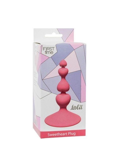 Korek analny Sweetheart silikonowy Lola Toys różowy 10 cm