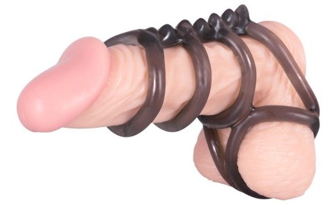 Pierścień erekcyjny Bad Kitty sześciopierścieniowy 7 cm