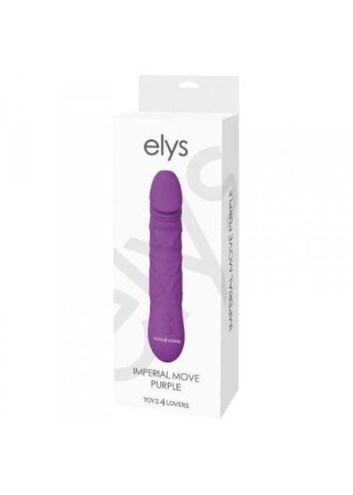 Wibrator realistyczny Elys Imperial Move fioletowy USB wodoodporny