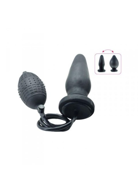 Wtyczka analna pompowana Toyz4lovers L 14 cm wodoodporna
