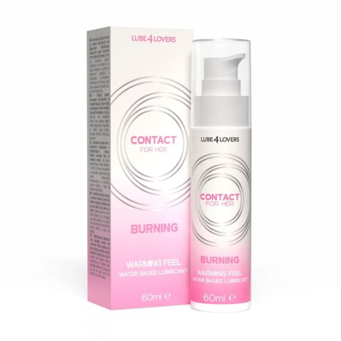 Lubrykant wodny waginalny rozgrzewający Lube4lovers 60 ml