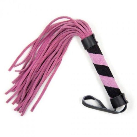 Pejcz ze skóry Line Whip Toyz4lovers różowy