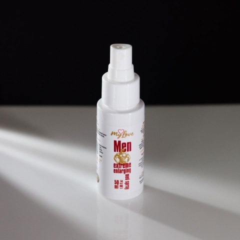 Spray powiększający MyLove Man Extreme kokosowy 50 ml