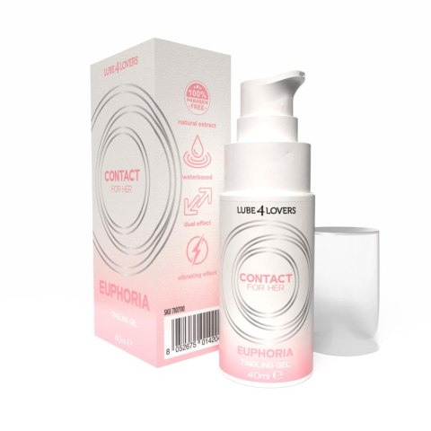 Wodny Żel Wibrujący Euphoria Lube4lovers 40 ml