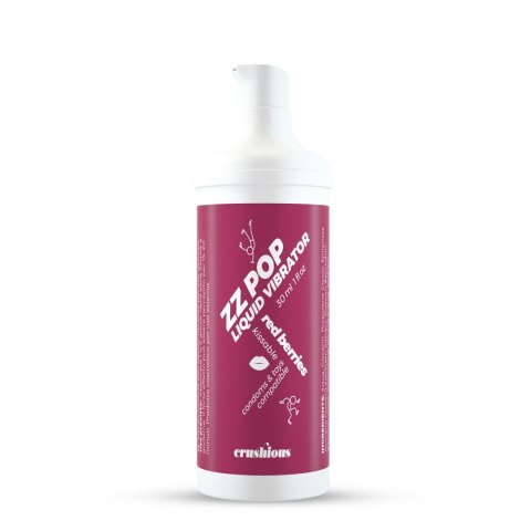 Crushious ZZ Pop Żel stymulujący czerwone jagody 30 ml