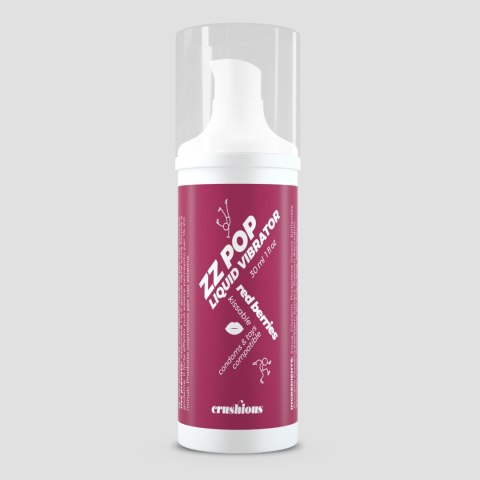 Crushious ZZ Pop Żel stymulujący czerwone jagody 30 ml