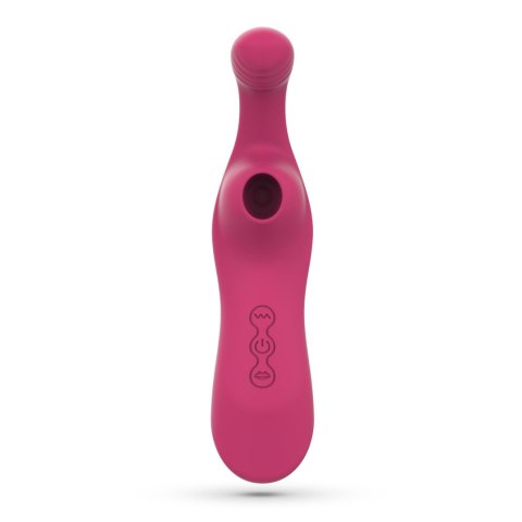 Wibrator punktu G ssący Crushious Cyrano silikonowy USB 18cm