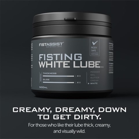Gęsty biały lubrykant do fistingu Fist Assist Cobeco 500ml