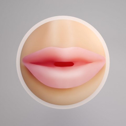 Przenośny masturbator oralny Crushious Fappucino Sweet Kiss
