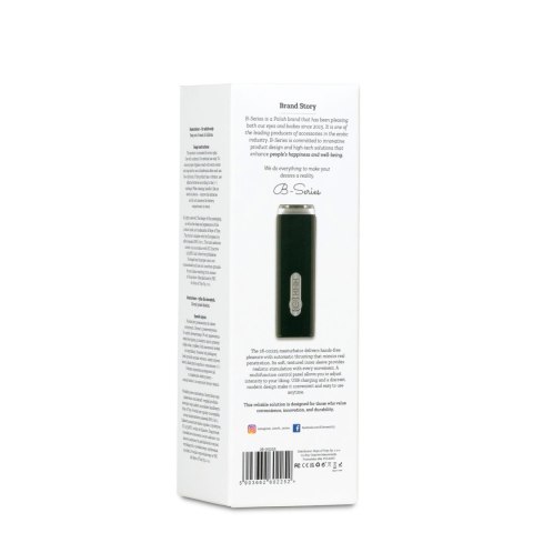 Automatyczny masturbator z ruchami posuwistymi B-Series Lyla USB 23 cm