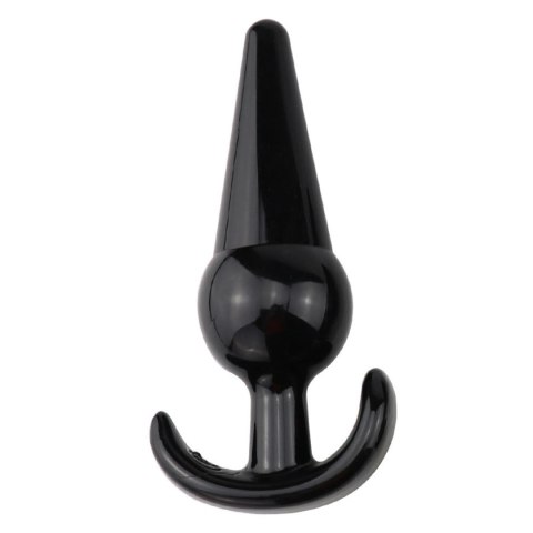 Korek analny Lovesecret Sensual T Plug 12 czarny 12,6 cm