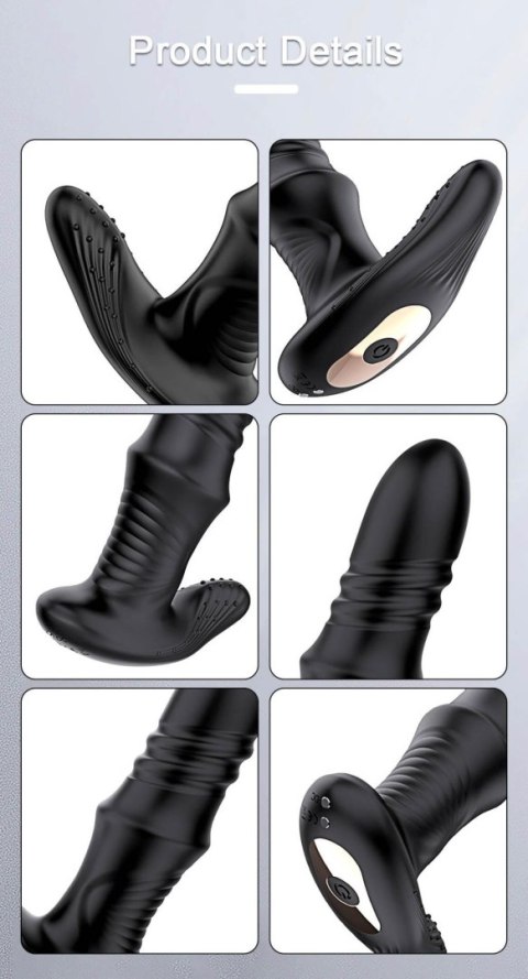 Masażer prostaty Lovesecret Premium sterowany aplikacją USB 12 cm