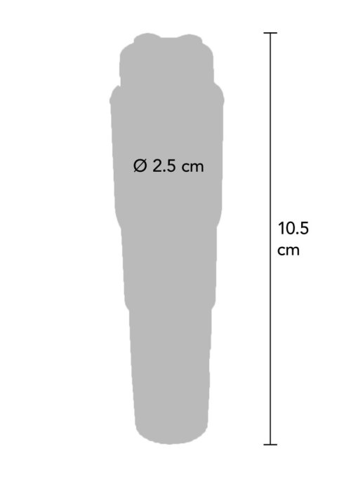 Mini wibrator ToyJoy Pocket Rocket biały 10,5 cm