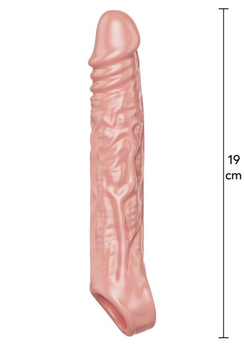 Nakładka erekcyjna ToyJoy Get Real Large 19 cm TPE