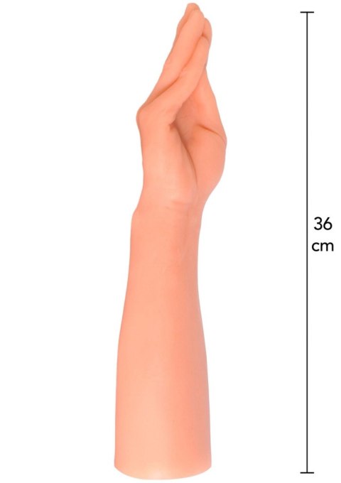 Realistyczna dłoń ToyJoy The Hand jasny odcień skóry 36 cm
