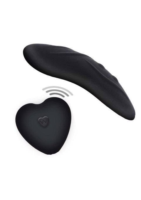 Stymulator do majteczek ToyJoy Angel czarny z pilotem USB
