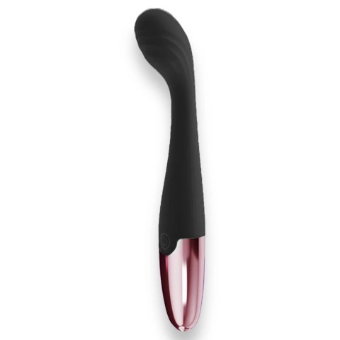 Wibrator punktu G Power Escorts silikonowy czarny USB 18 cm