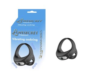 Wibrujący pierścień erekcyjny Lovesecret Premium silikonowy wodoodporny USB