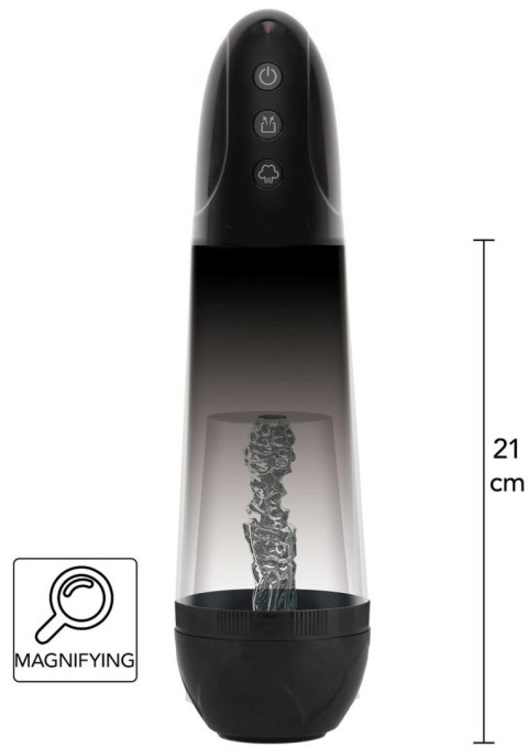 Automatyczna pompa powiększająca Fusion X Hidden Desire czarna