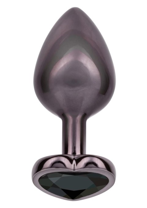 Korek analny Diamond Heart Large Calexotics srebrny 7 cm