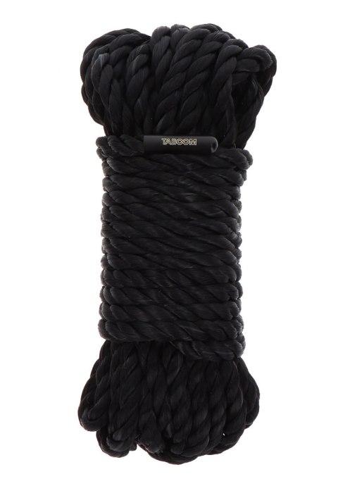 Lina bondage Taboom polipropylenowa czarna 10 m 7 mm