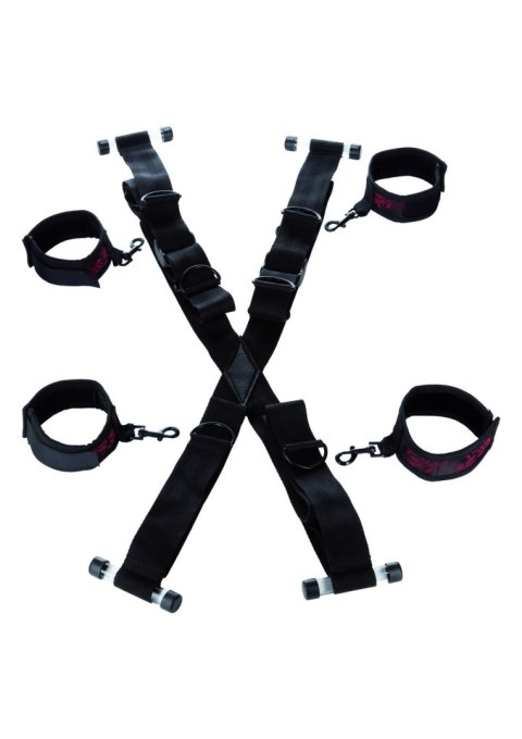 System kajdanek do drzwi Scandal Calexotics czarny 37 cm