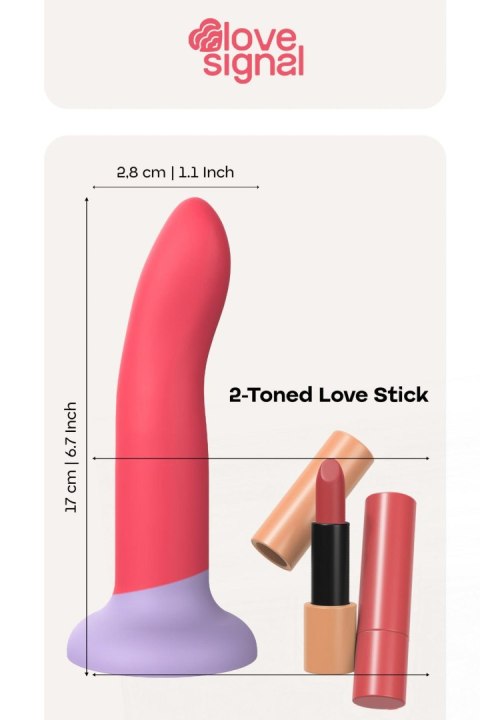 Dildo realistyczne Dream Toys Love Signal silikonowe 20.5 cm