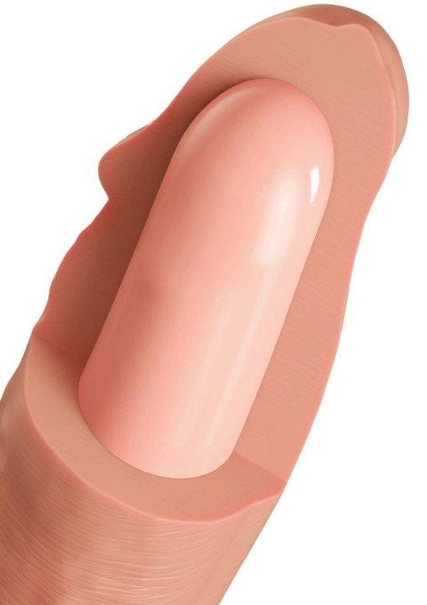Dildo realistyczne z płynnego silikonu Hidden Desire 20 cm