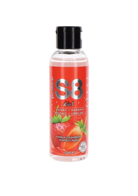 Lubrykant 4w1 deserowy Stimul8 S8 truskawkowy 125ml