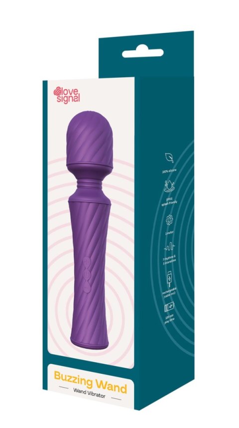 Masażer wibrujący Dream Toys Buzzing Wand silikonowy USB