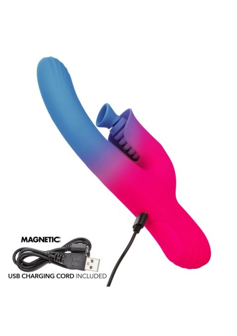 Stymulator ssący Calexotics różowy USB 14 cm