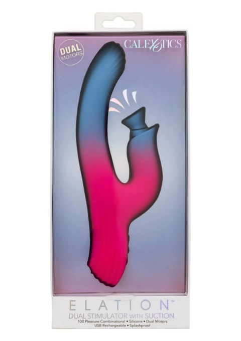 Stymulator ssący Calexotics różowy USB 14 cm