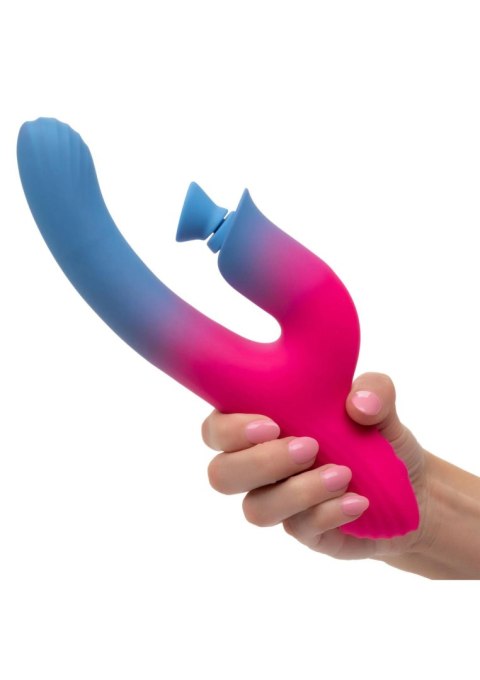 Stymulator ssący Calexotics różowy USB 14 cm